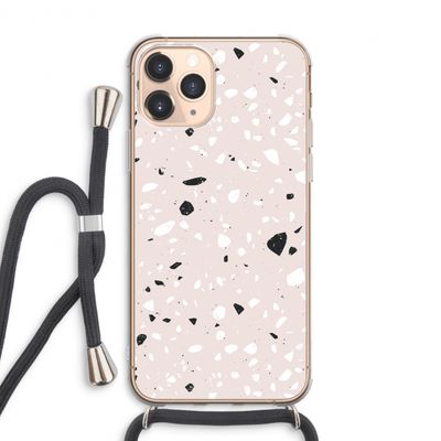 Terrazzo N°20: iPhone 11 Pro Max Transparant Hoesje met koord