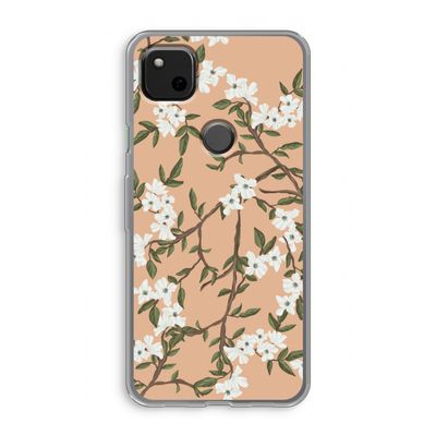 Blossoming spring: Google Pixel 4a Transparant Hoesje