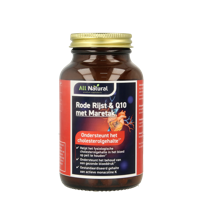All Natural Rode rijst Q10 60mg 90 Vegetarische capsules