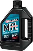 MAXIMA RACING OILS transmissie-olie "mtl-e 2-cycle transmission 85wt" trans. oil maxima mtl-e 2-cycle 85wt 1l