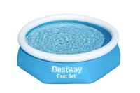 Bestway Zwembad Fast Set opblaasbaar rond 244x66 cm 57265 - thumbnail