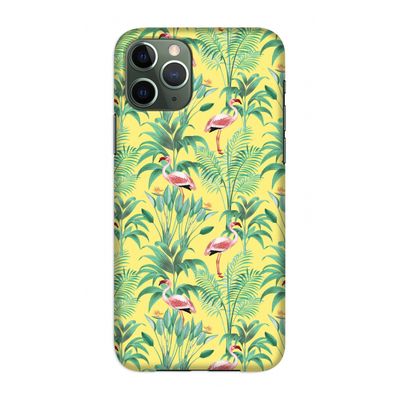 Flamingo party: Volledig geprint iPhone 11 Pro Hoesje