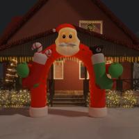 VidaXL Kerstboog opblaasbaar met led&apos;s 320 cm