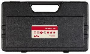 Gedore RED R35003040 3301572 Bitset 40-delig