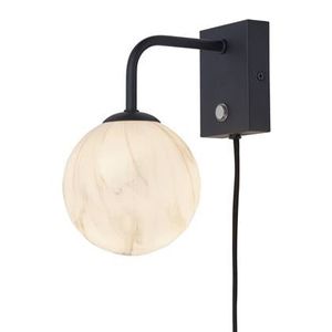 It's about RoMi Carrara Wandlamp - Zwart