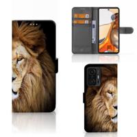 Xiaomi 11T | 11T Pro | Telefoonhoesje | Met pasjeshouder | Leeuw