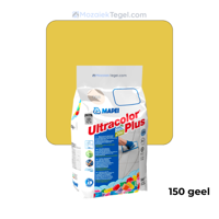Mapei | Ultracolor Plus | 150 Geel | Cementgebonden | Voegmiddel | 5KG