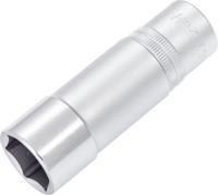 HAZET Dopsleutel 900LG-21 · 1/2 inch (12,5 mm) vierkant hol · Buiten-zeskant-tractieprofiel · SW 21 mm