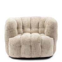 Riviera Maison Arosa Swivel Armchair, open weave, natural