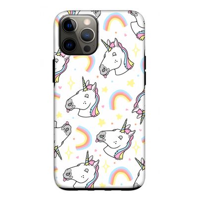 Rainbow Unicorn: iPhone 12 Tough Case