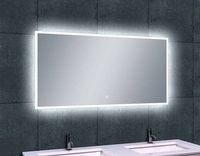 Quatro-Led Dimbare Condensvrije Spiegel 1200X600