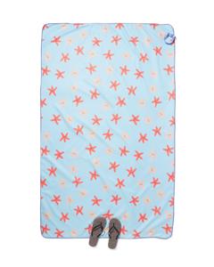 HEMA Microvezel Handdoek 110x175cm Zeester