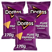 Doritos - Pure Paprika Flavour - 3x 170g