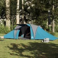 Koepeltent 6-persoons waterdicht blauw