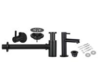 Fonteinkraan Installatie Set Differnz Mix Mat Zwart