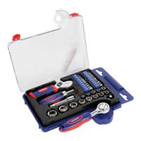 Dopsleutelset Workpro 3/8" 38 Onderdelen