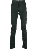 Stone Island pantalon cargo à patch Compass - Vert - thumbnail