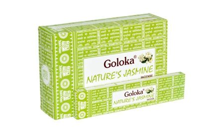 Goloka Wierook Nature&apos;s Jasmine (12 pakjes)