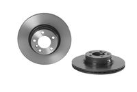 Remschijf COATED DISC LINE BREMBO, Remschijftype: Binnen geventileerd, u.a. für BMW