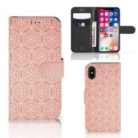 Apple iPhone X | Xs | Telefoon Hoesje | Pattern Orange