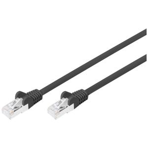 Digitus DB-160144-100-S RJ45 Netwerkkabel, patchkabel CAT 6 S/FTP 10.00 m Zwart 1 stuk(s)