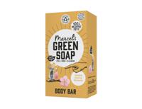 Marcels Green Soap Body Bar Vanille & Kersenbloesem 150g - thumbnail