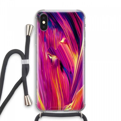 Phoenix: iPhone XS Max Transparant Hoesje met koord