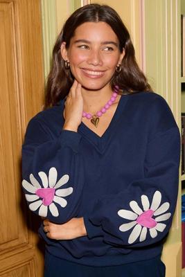 Ydence Sweater Madelief | Navy