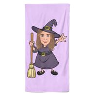 Cartoon Handdoek Witch - Pillow Buddies