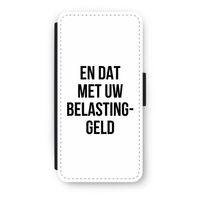 Belastinggeld: iPhone 8 Flip Hoesje