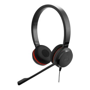 Jabra Evolve 20 SE MS Stereo - Special Edition On Ear headset Computer Kabel Stereo Zwart Ruisonderdrukking (microfoon) Headset, Microfoon uitschakelbaar