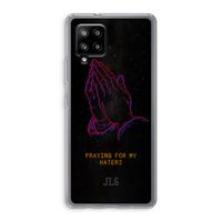 Praying For My Haters: Samsung Galaxy A42 5G Transparant Hoesje