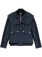 3.1 Phillip Lim veste à design superposé - Bleu - thumbnail