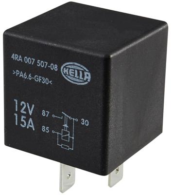 HELLA Relay, operating current sea nennspann. 12v