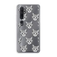 Kitten: Xiaomi Mi Note 10 Transparant Hoesje