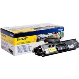 Brother TN-329Y tonercartridge 1 stuk(s) Origineel Geel