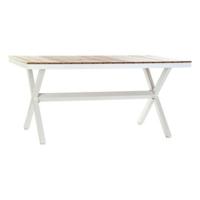 Eettafel DKD Home Decor Hars Aluminium 160 x 90 x 75 cm