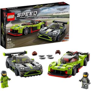 Speed Champions - Aston Martin Valkyrie AMR Pro en Aston Martin Vantage GT3 Constructiespeelgoed