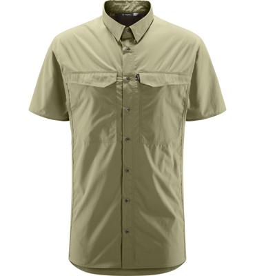 Haglofs Salo SS Heren Shirt Thyme Green S