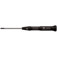 C.K T4875X ESD ESD Kruiskop schroevendraaier PZ 0 Koplengte: 60 mm DIN EN 61340-2