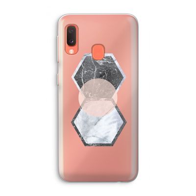 Creatieve toets: Samsung Galaxy A20e Transparant Hoesje