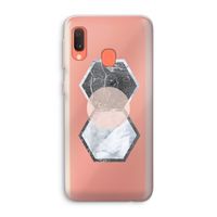 Creatieve toets: Samsung Galaxy A20e Transparant Hoesje