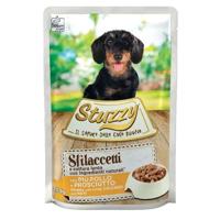 STUZZY Sfilaccetti Kip met ham - nat hondenvoer - 100g