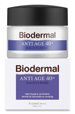 Biodermal Nachtcreme anti-age 40+