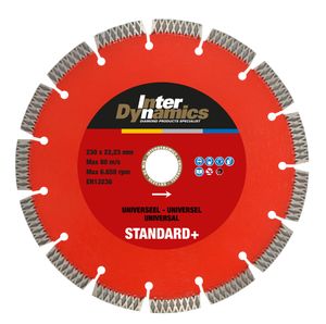 Inter Dynamics Diamantzaag Universeel Standard+ 300x20mm - 404303