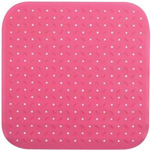 MSV Douche|bad anti-slip mat badkamer - rubber - fuchsia roze - 54 x 5