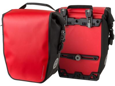AGU Set Clean Enkele Fietstas Shelter Medium - Rood - Waterdicht
