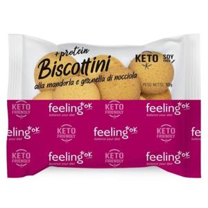 FeelingOK Biscottini Amandel +Protein (50 gr)
