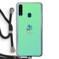 Win98: Samsung Galaxy A20s Transparant Hoesje met koord