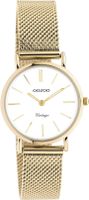 OOZOO Timepieces Horloge Goud/Wit | C20231